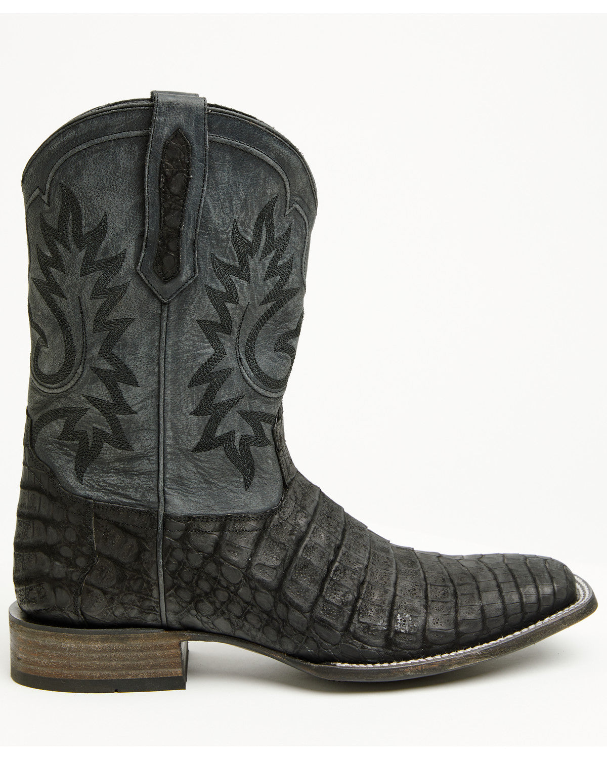 Black 1978® Men's The Hayward Exotic Caiman Belly Western B Black