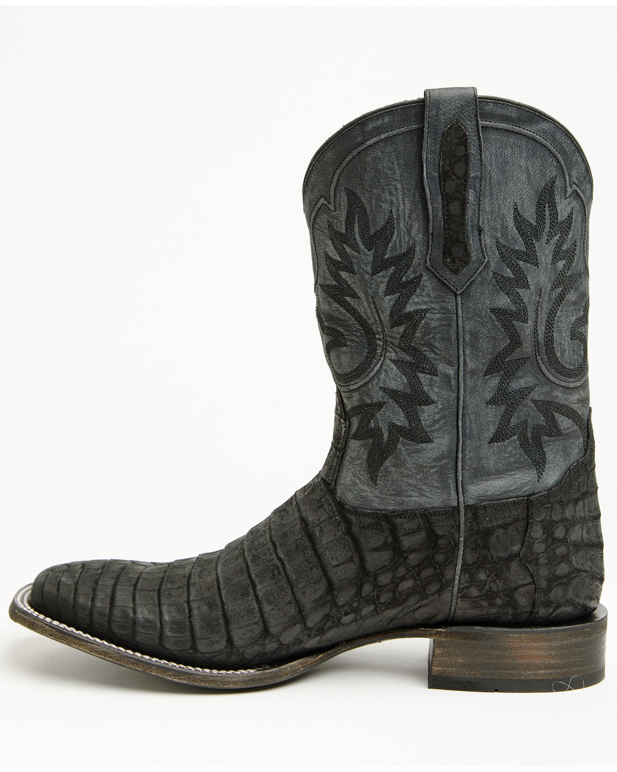 Black 1978® Men's The Hayward Exotic Caiman Belly Western B Black