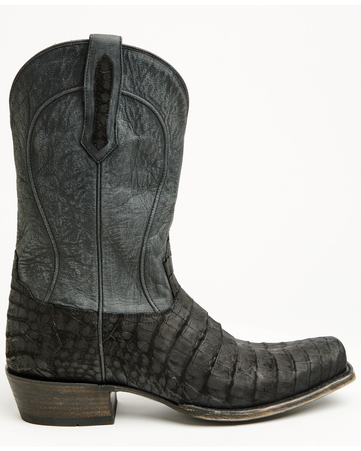 Black 1978® Men's The Mason Exotic Caiman Belly Western Boo Black