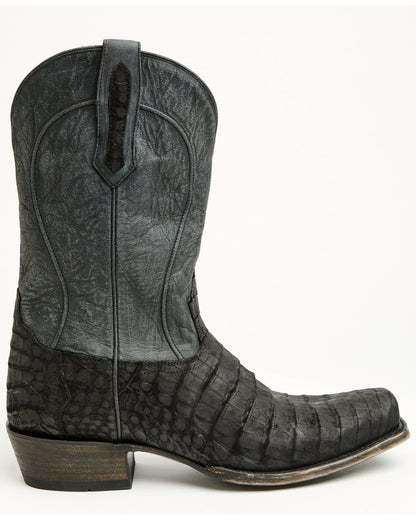 Black 1978® Men's The Mason Exotic Caiman Belly Western Boo Black