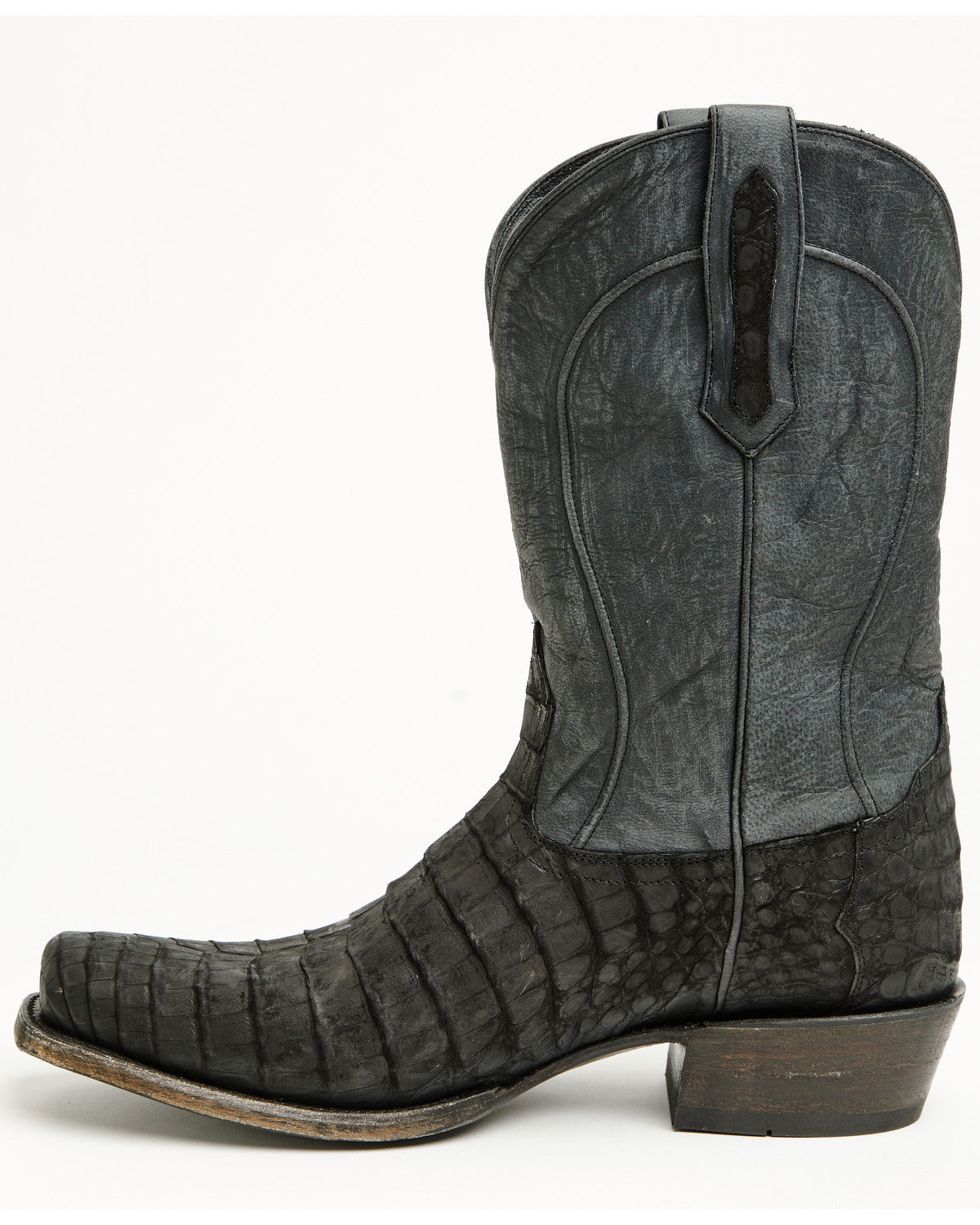 Black 1978® Men's The Mason Exotic Caiman Belly Western Boo Black