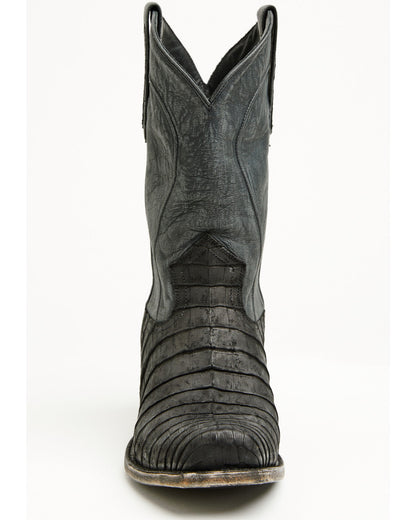 Black 1978® Men's The Mason Exotic Caiman Belly Western Boo Black