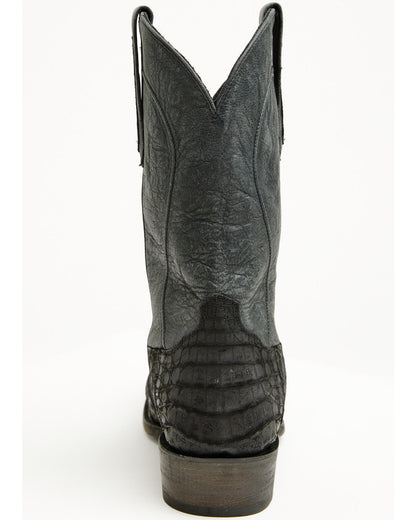 Black 1978® Men's The Mason Exotic Caiman Belly Western Boo Black