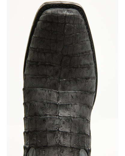 Black 1978® Men's The Mason Exotic Caiman Belly Western Boo Black