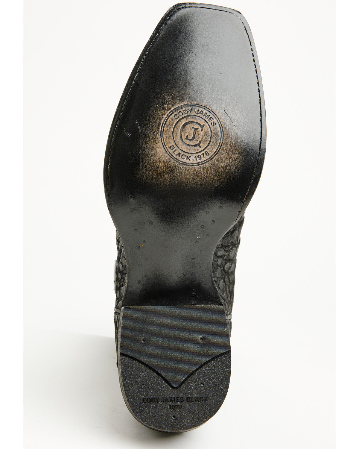Black 1978® Men's The Mason Exotic Caiman Belly Western Boo Black