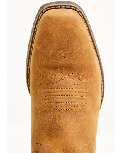 Ace™ Western Boots - Broad Square Toe Blue