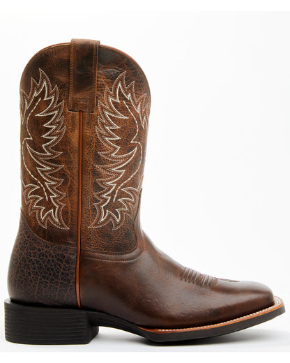 Men's Xero Gravity Unit Outsole Western Performance Boots - Brown