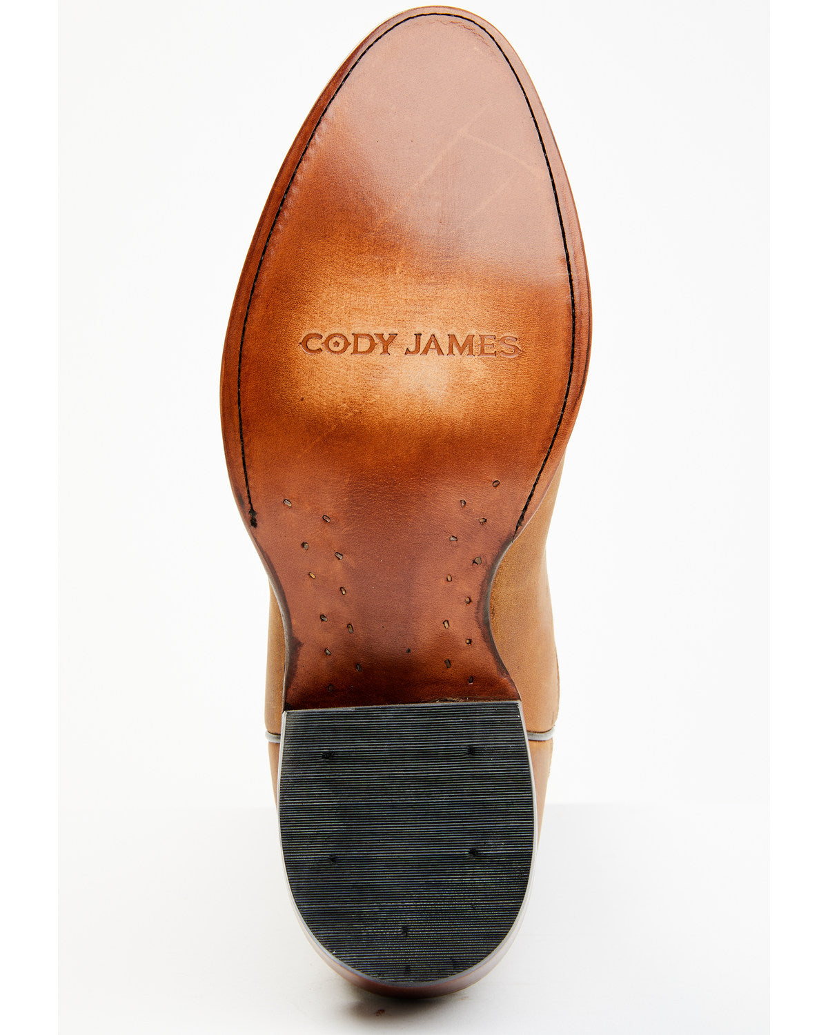 Men's Western Boots - Round Toe Tan
