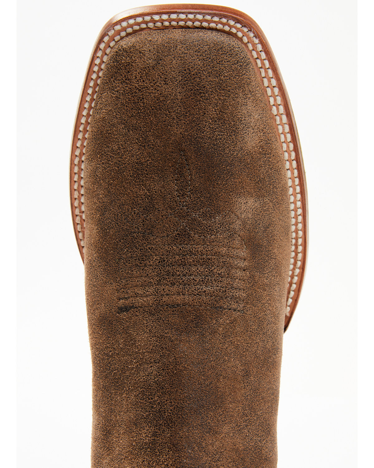 Men's Ruben Roughout Casual Boots - Broad Square Toe Brown