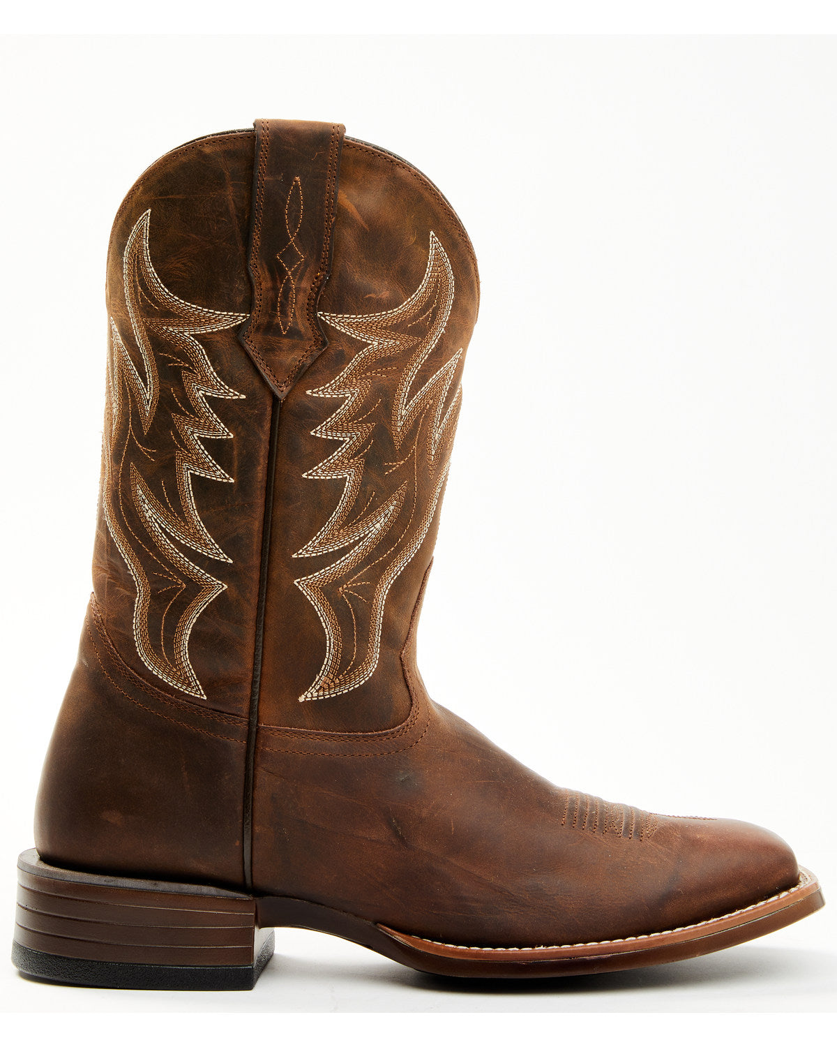 Men's Hoverfly Performance Western Boots - Broad Square Toe Tan