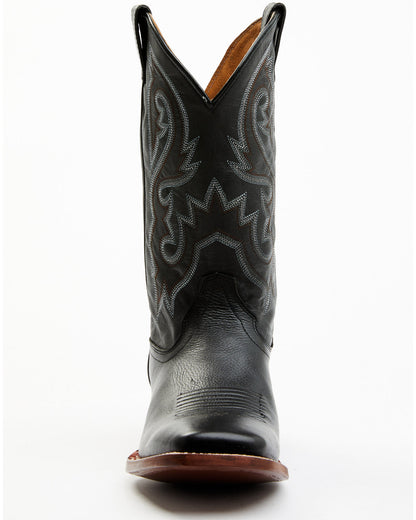 Men's Westley Stockman Boots - Broad Square Toe Black