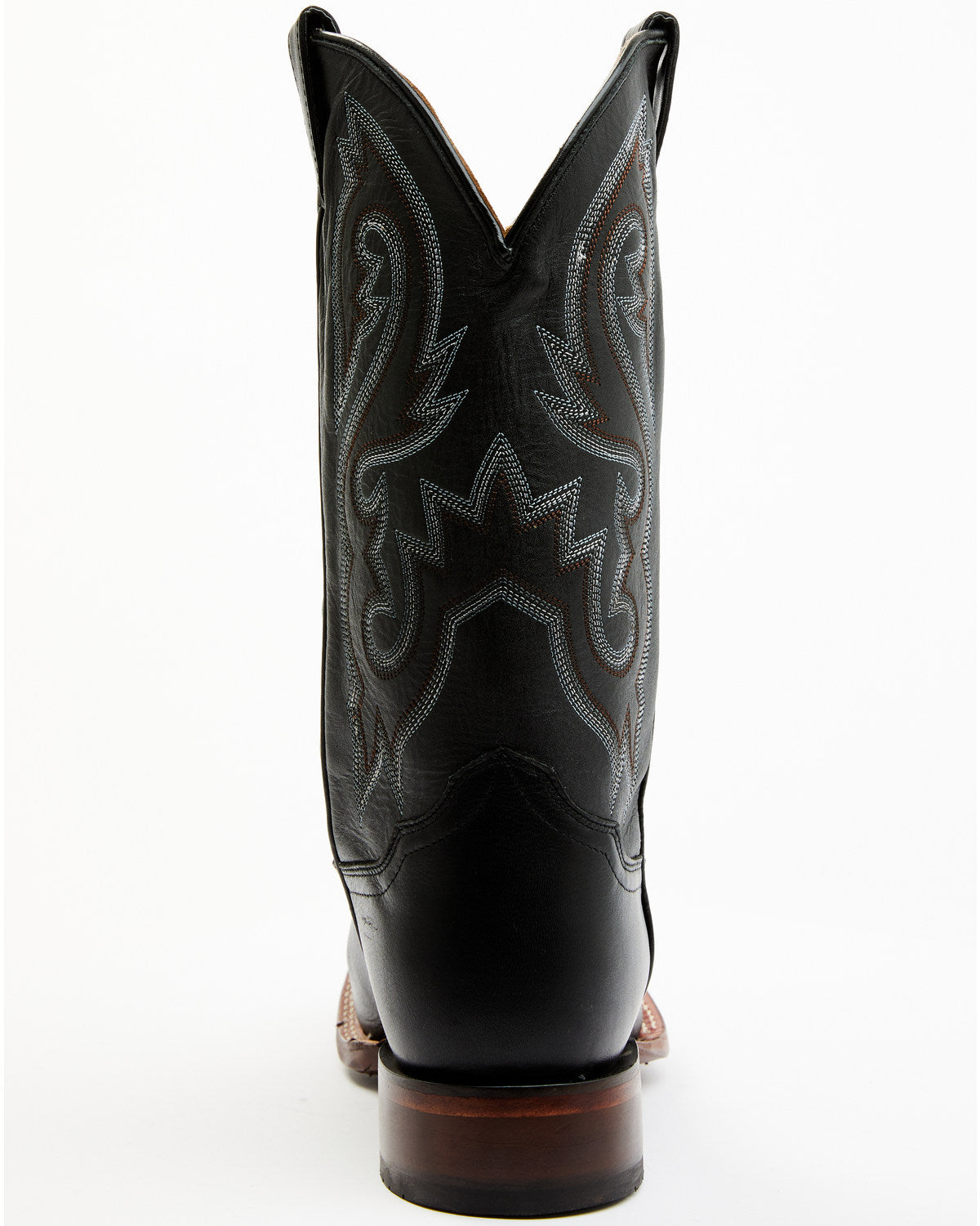Men's Westley Stockman Boots - Broad Square Toe Black