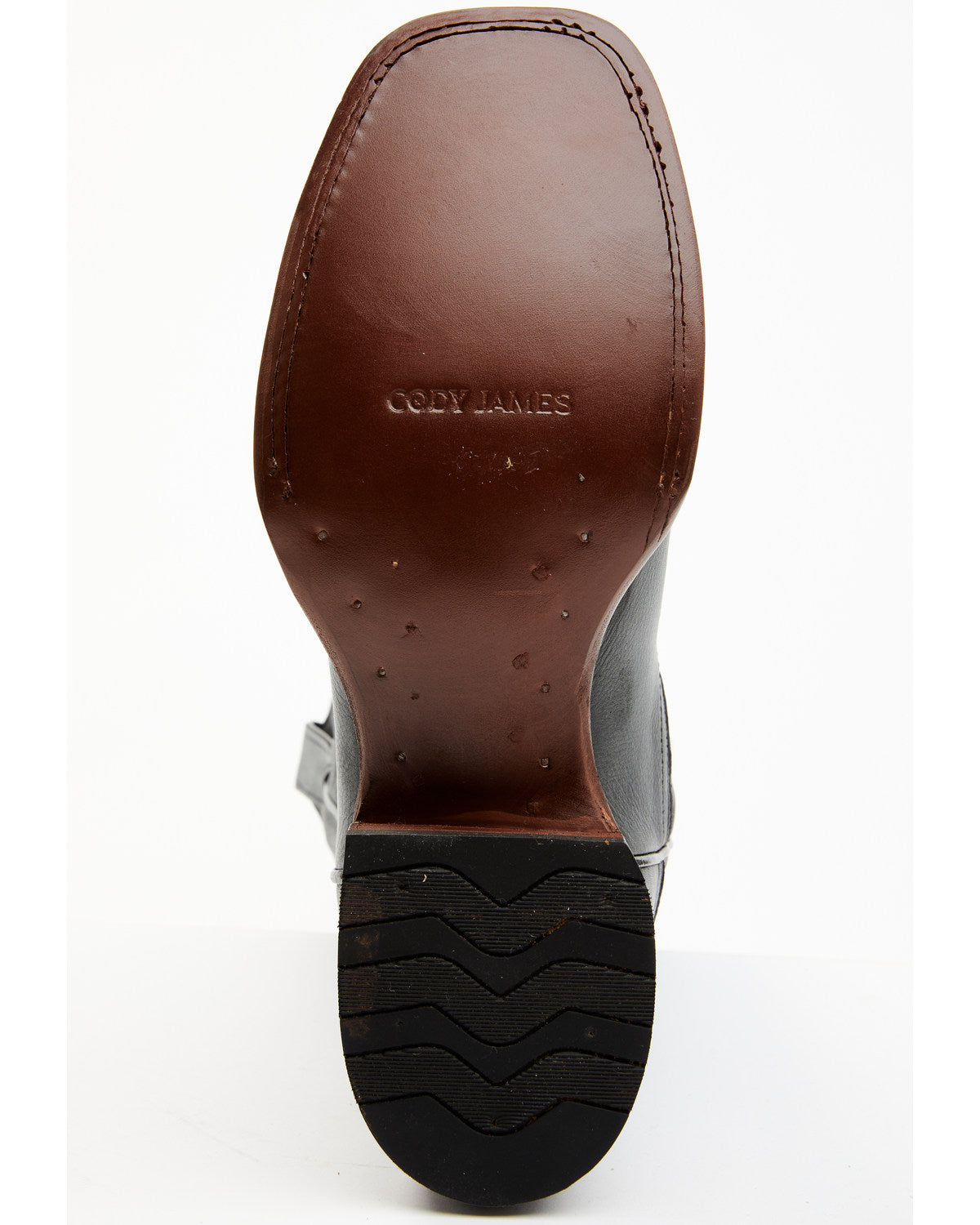 Men's Westley Stockman Boots - Broad Square Toe Black