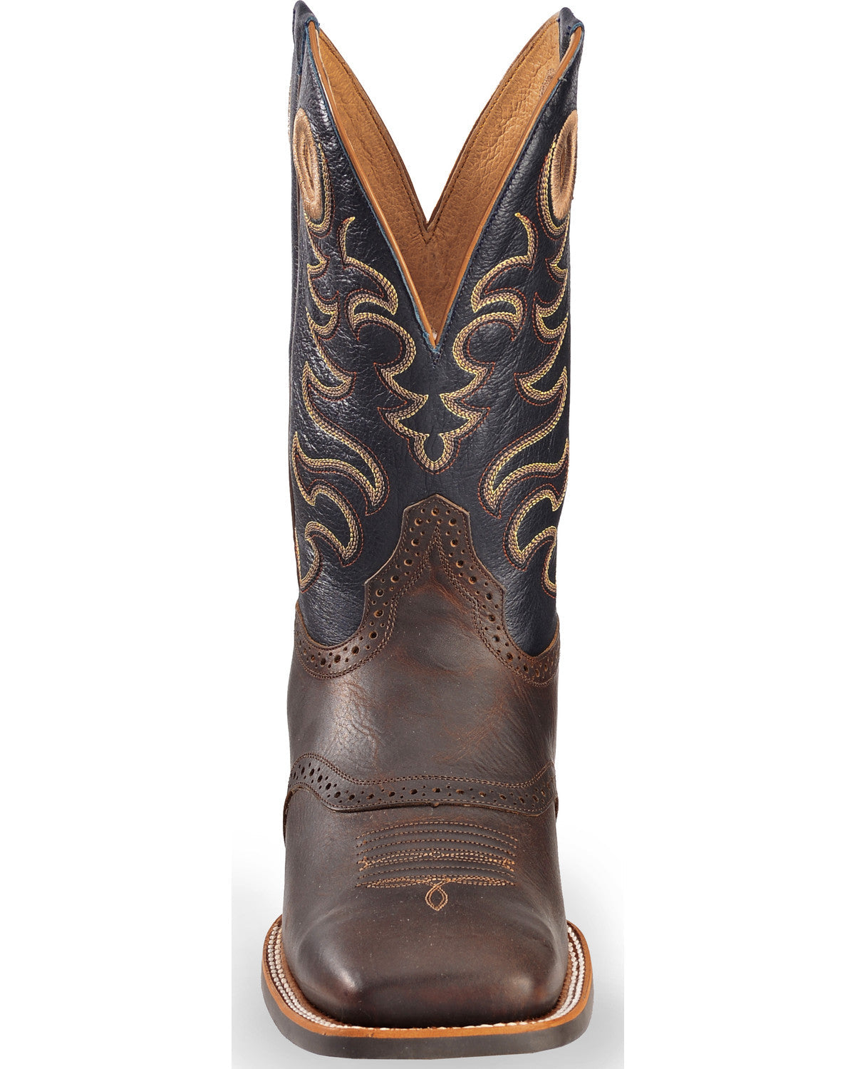 Men's Xero Gravity Gibson Saddle Vamp Western Performance B Brown
