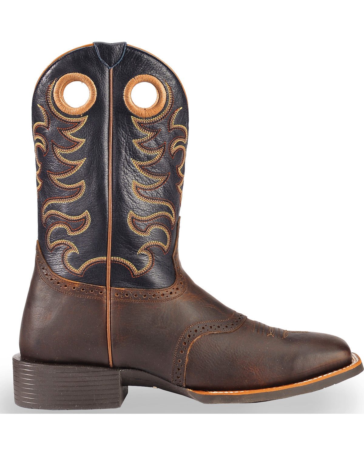 Men's Xero Gravity Gibson Saddle Vamp Western Performance B Brown
