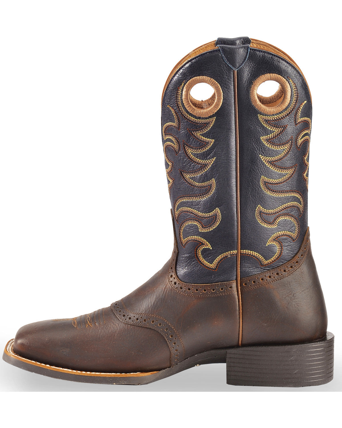 Men's Xero Gravity Gibson Saddle Vamp Western Performance B Brown
