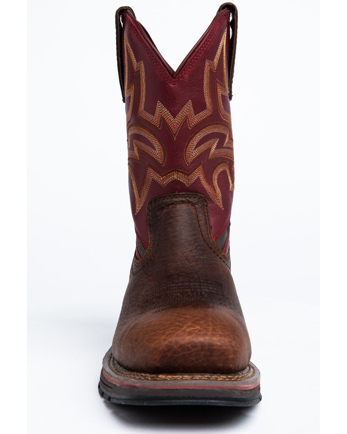 Men's 11" ASE7 Disruptor Waterproof Western Work Boots - Na Brown