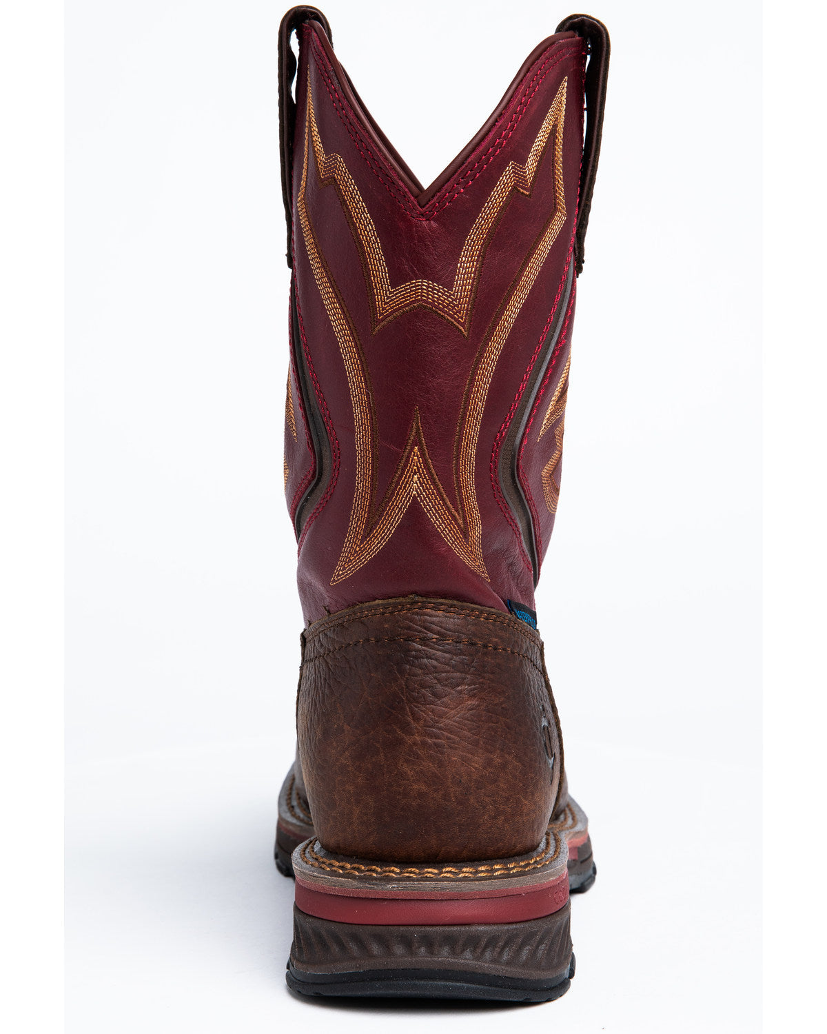 Men's 11" ASE7 Disruptor Waterproof Western Work Boots - Na Brown