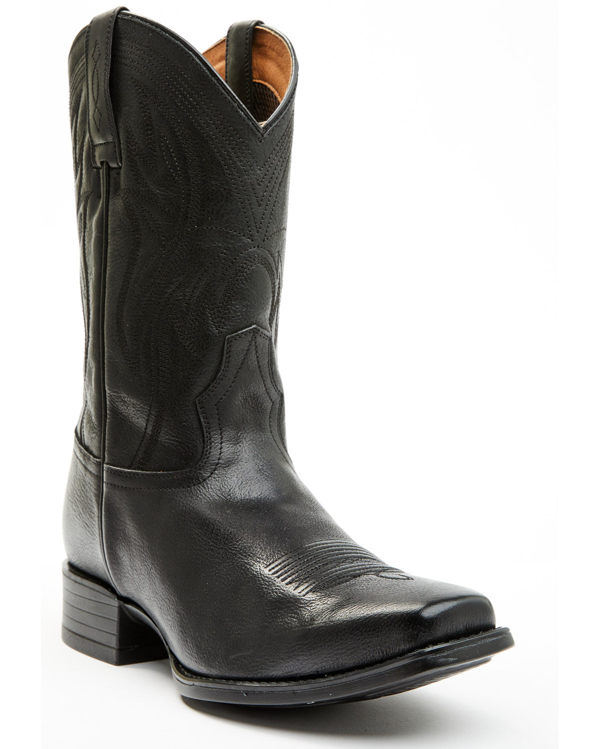 Men's Hoverfly Western Performance Boots - Square Toe Black