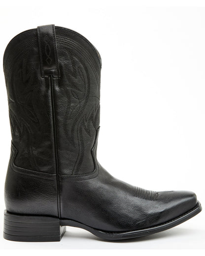 Men's Hoverfly Western Performance Boots - Square Toe Black