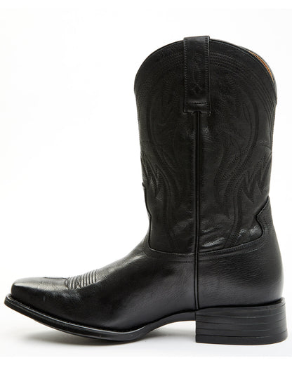 Men's Hoverfly Western Performance Boots - Square Toe Black