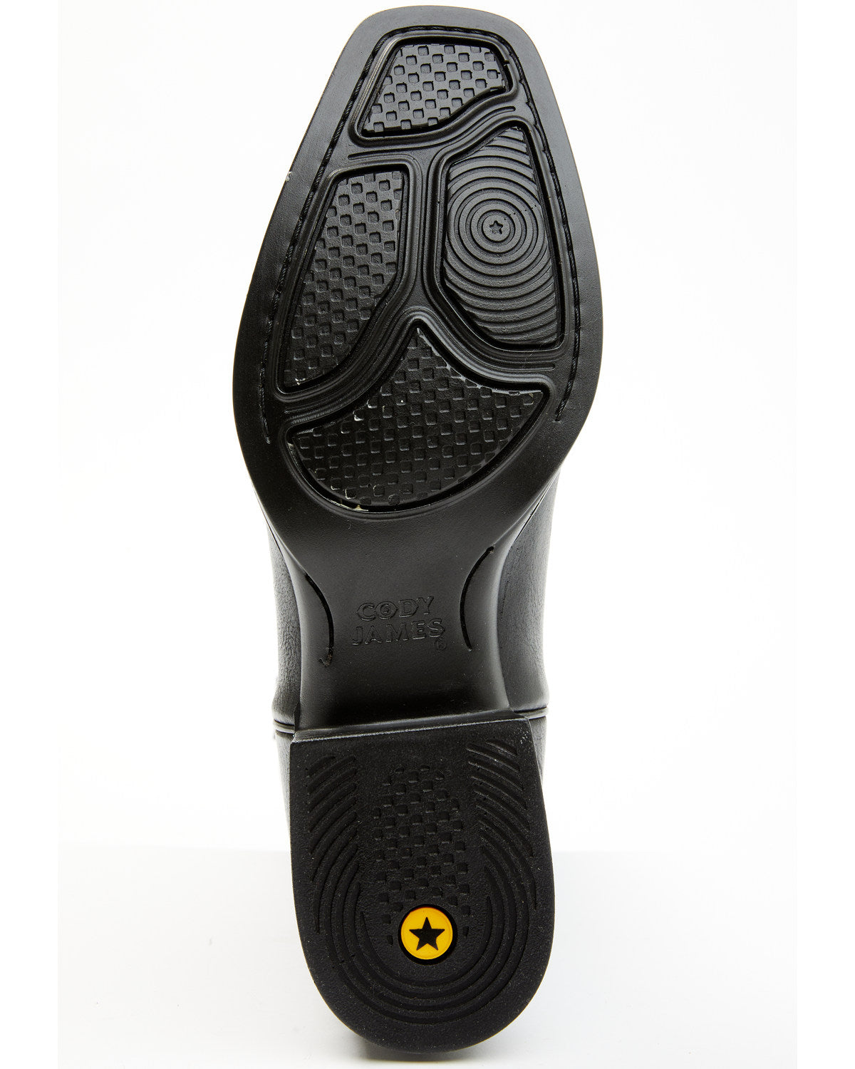 Men's Hoverfly Western Performance Boots - Square Toe Black