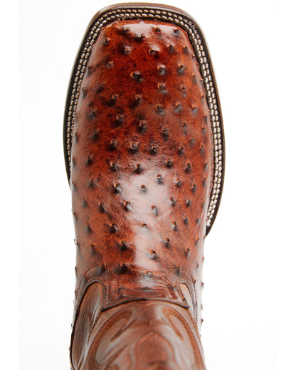 Black 1978® Men's The Hayward Exotic Full Quill Ostrich Wes Cognac
