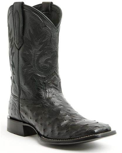Black 1978® Men's The Hayward Exotic Full Quill Ostrich Wes Black
