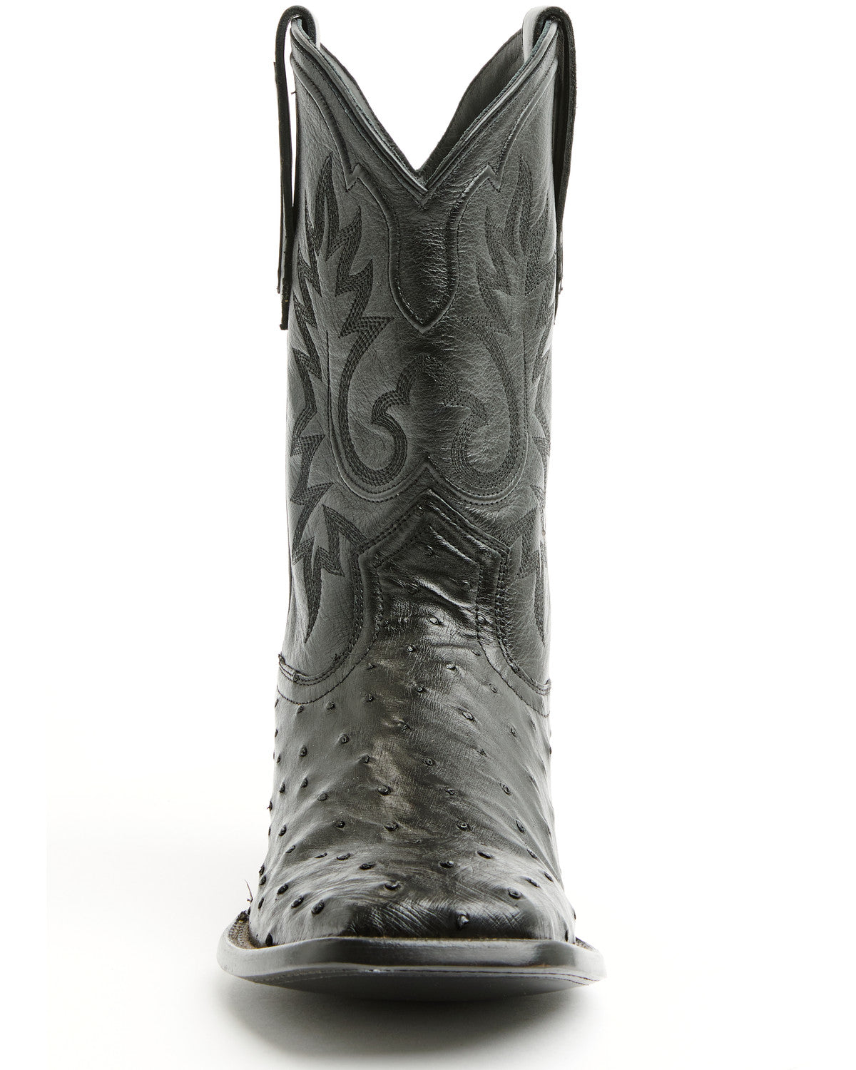 Black 1978® Men's The Hayward Exotic Full Quill Ostrich Wes Black
