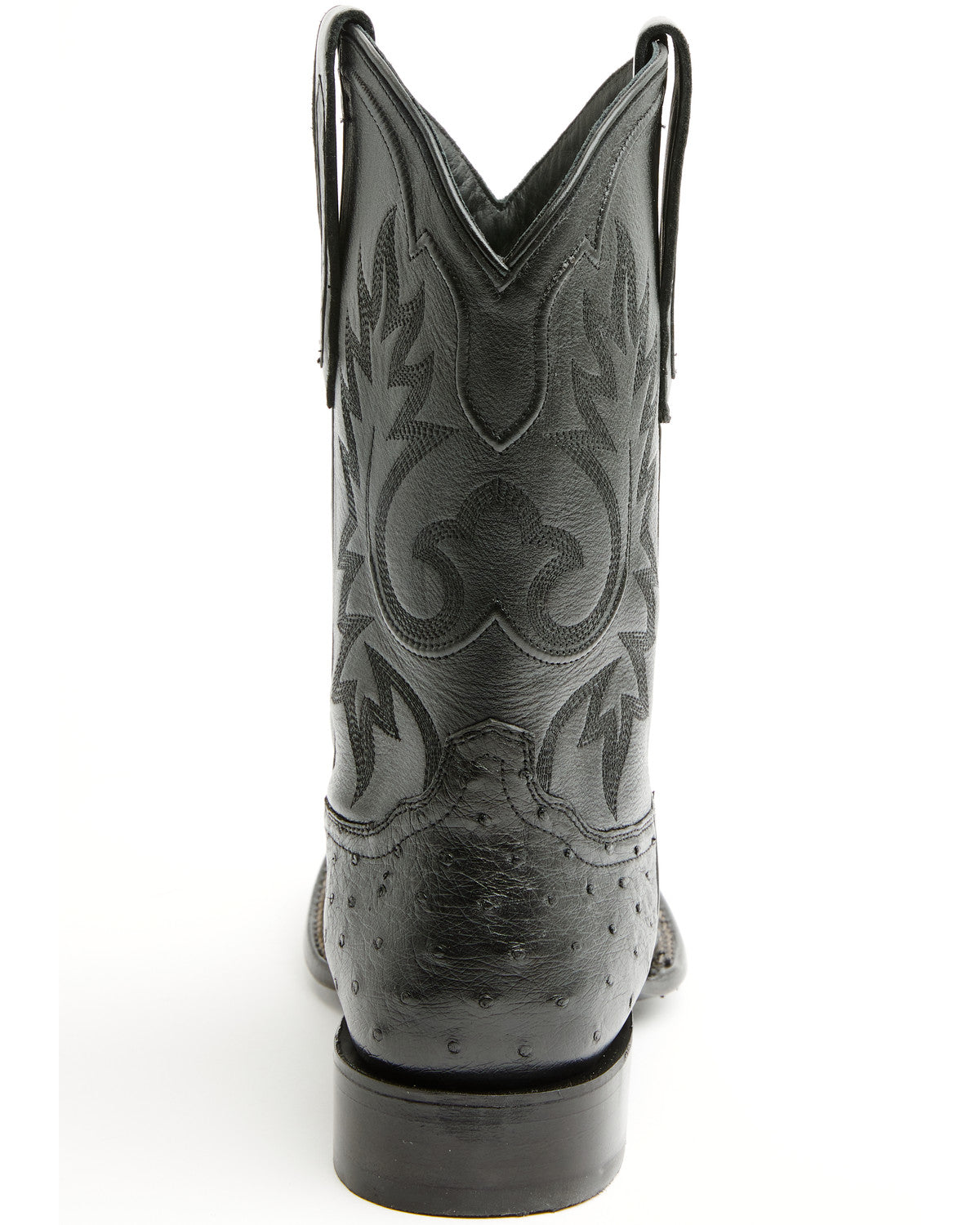 Black 1978® Men's The Hayward Exotic Full Quill Ostrich Wes Black