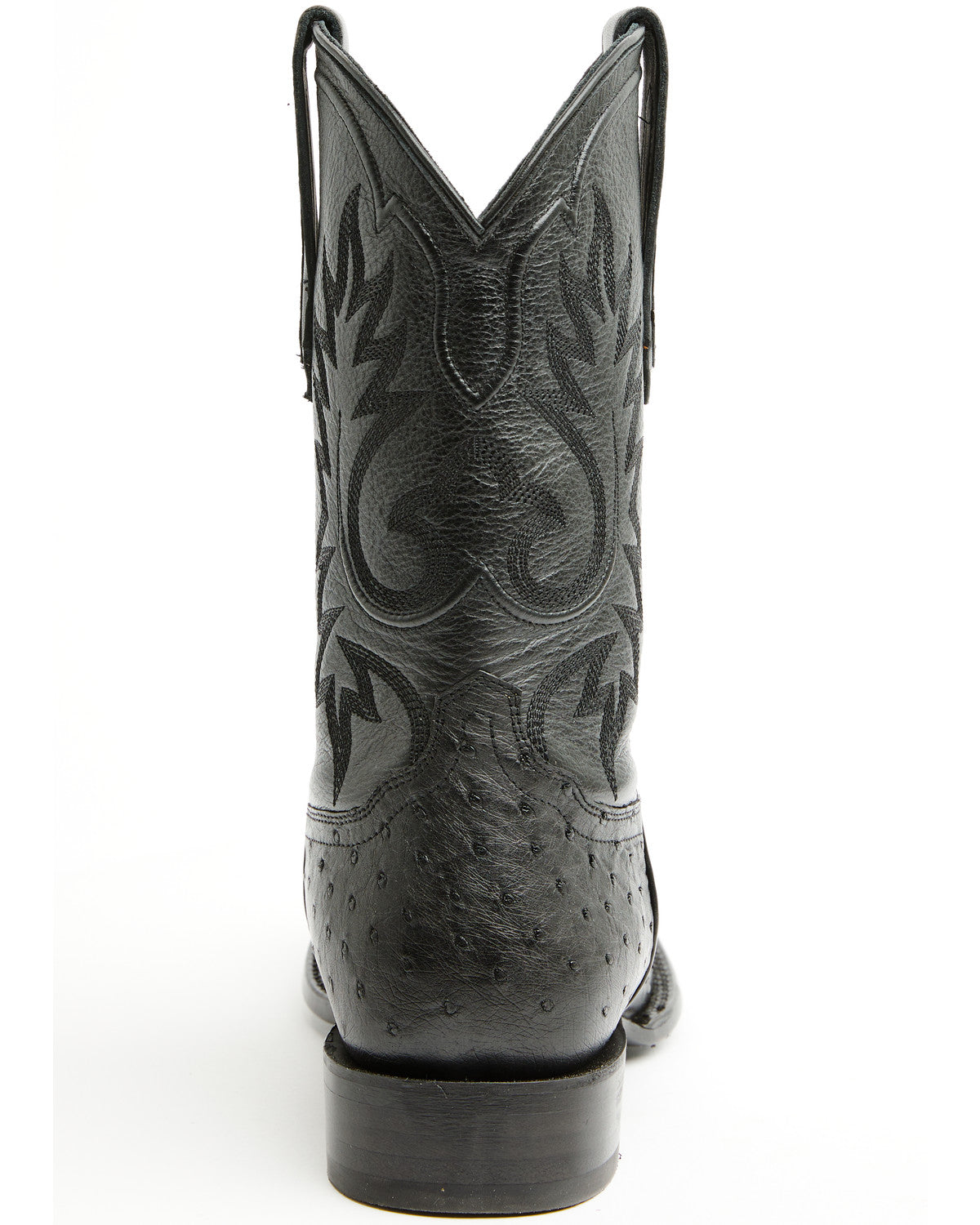 Black 1978® Men's The Hayward Exotic Full Quill Ostrich Wes Black