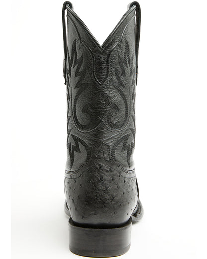 Black 1978® Men's The Hayward Exotic Full Quill Ostrich Wes Black
