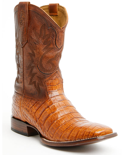 Black 1978® Men's The Hayward Exotic Caiman Belly Western B Cognac