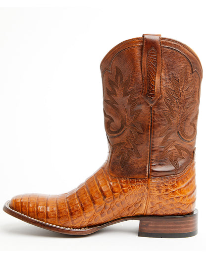 Black 1978® Men's The Hayward Exotic Caiman Belly Western B Cognac