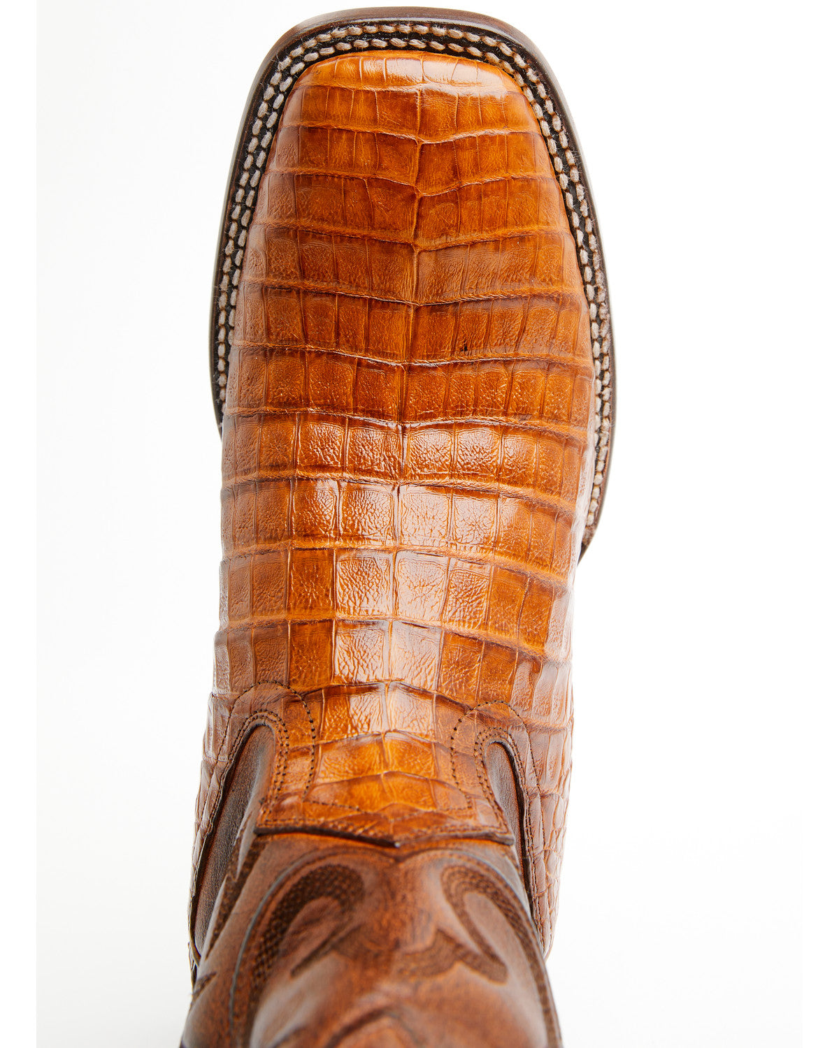 Black 1978® Men's The Hayward Exotic Caiman Belly Western B Cognac
