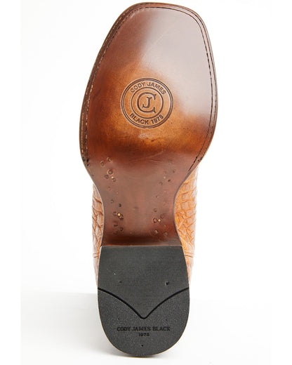 Black 1978® Men's The Hayward Exotic Caiman Belly Western B Cognac