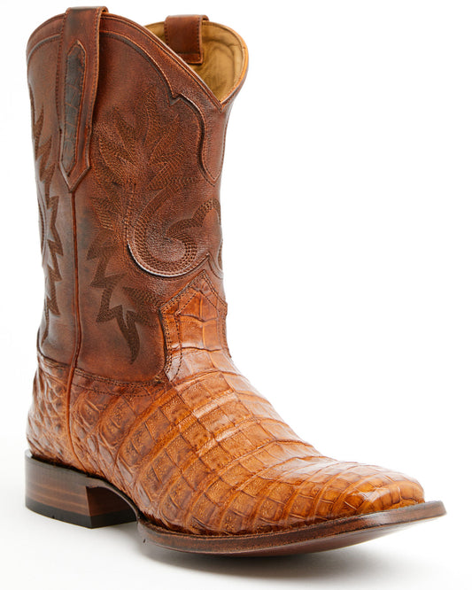 Black 1978® Men's The Hayward Exotic Caiman Belly Western B Cognac