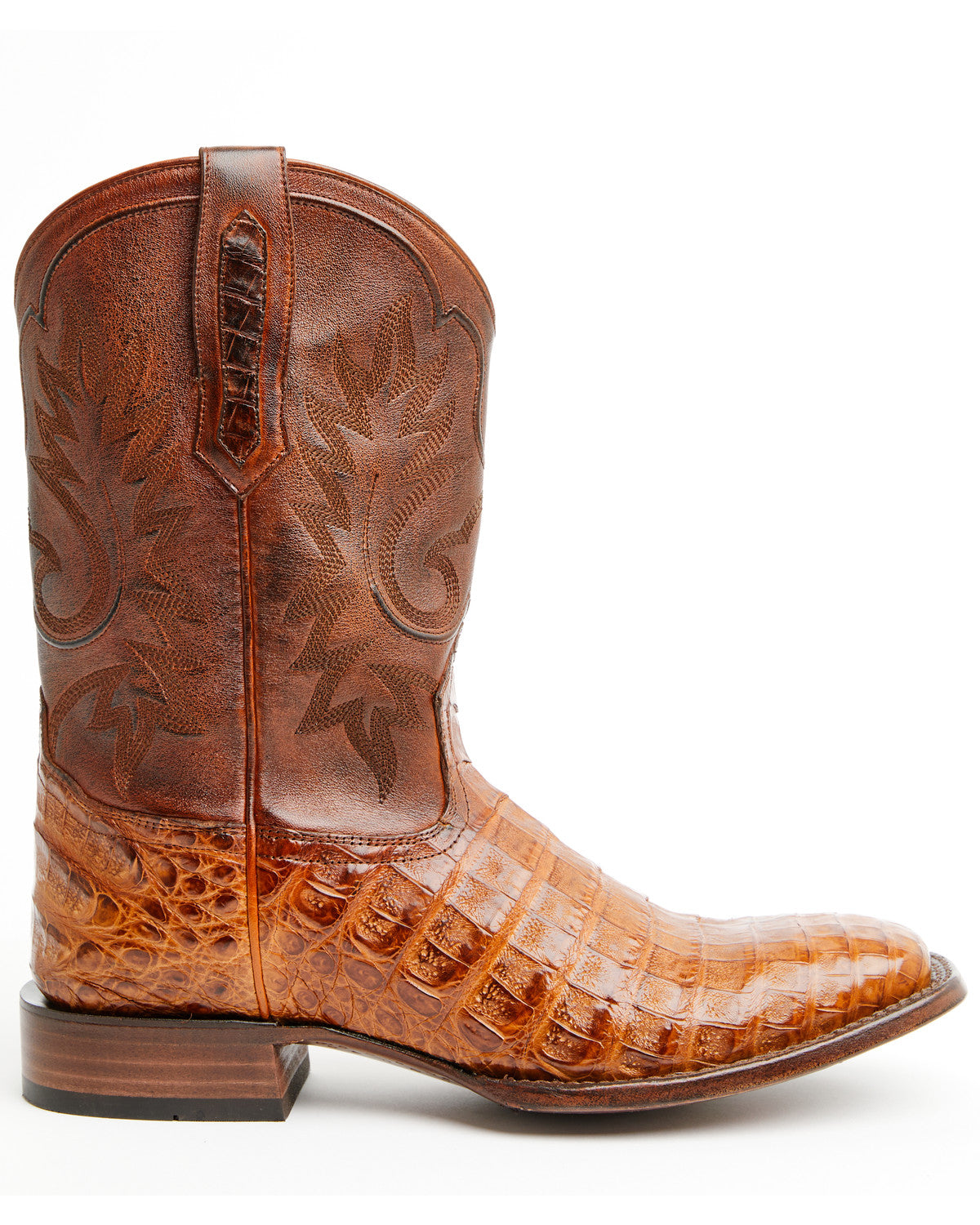 Black 1978® Men's The Hayward Exotic Caiman Belly Western B Cognac