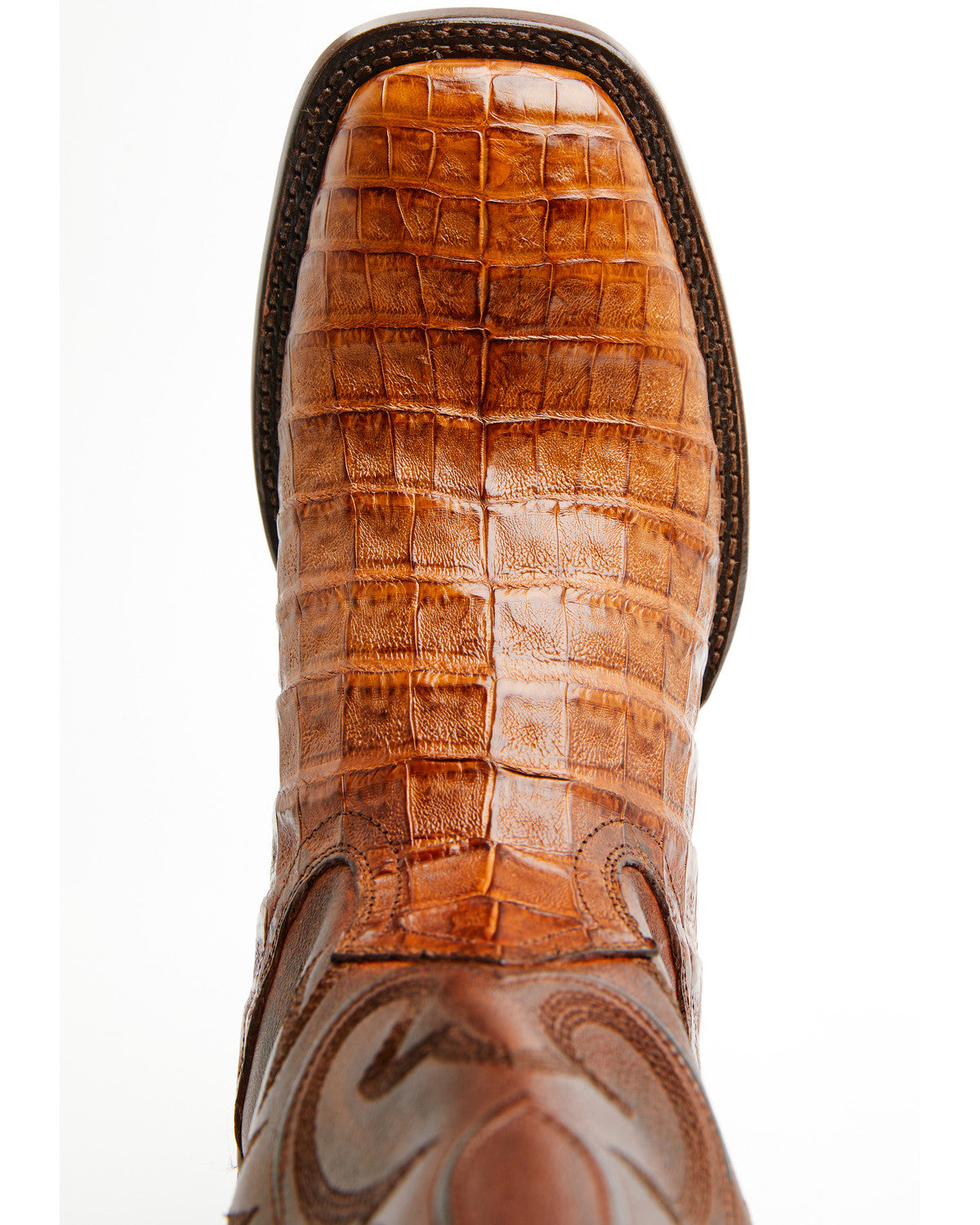 Black 1978® Men's The Hayward Exotic Caiman Belly Western B Cognac