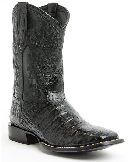 Black 1978® Men's The Hayward Exotic Caiman Western Boots - Black