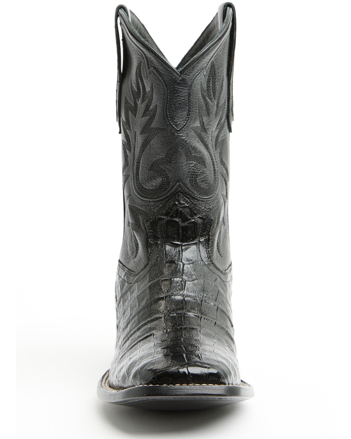 Black 1978® Men's The Hayward Exotic Caiman Western Boots - Black