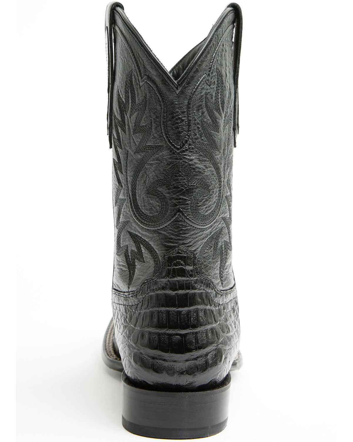 Black 1978® Men's The Hayward Exotic Caiman Western Boots - Black