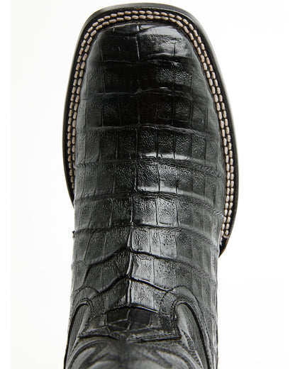 Black 1978® Men's The Hayward Exotic Caiman Western Boots - Black