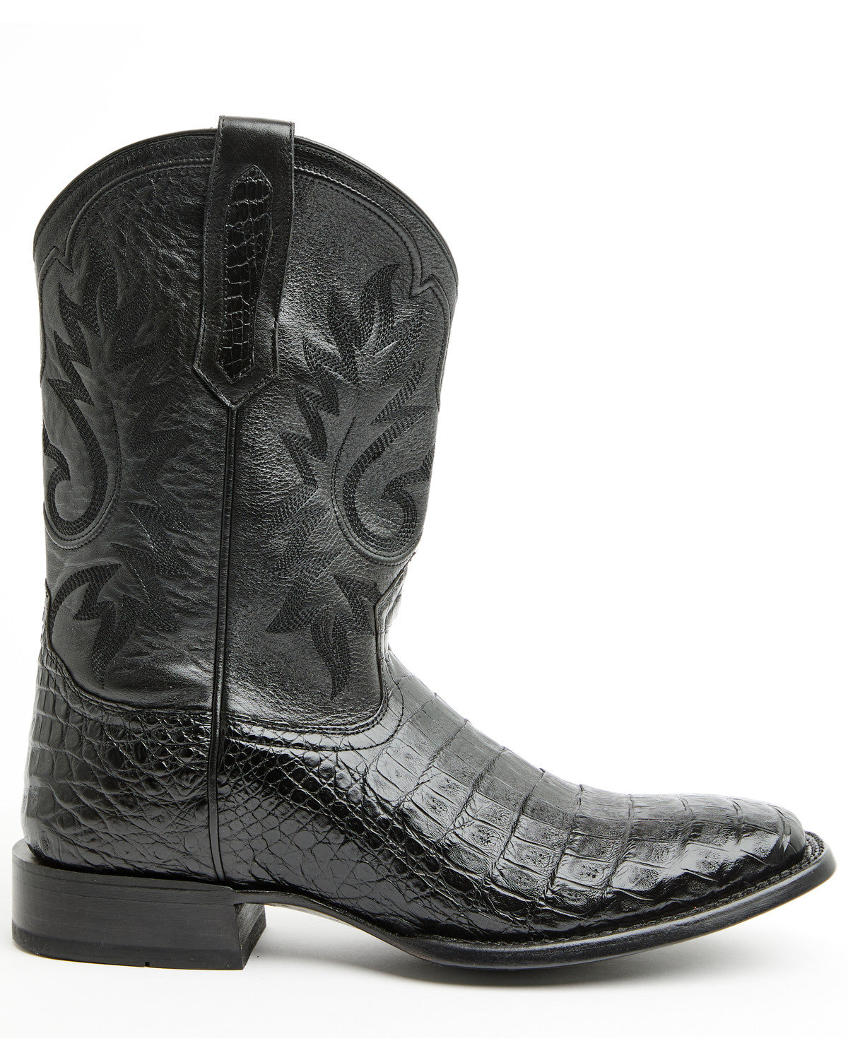 Black 1978® Men's The Hayward Exotic Caiman Belly Western B Black