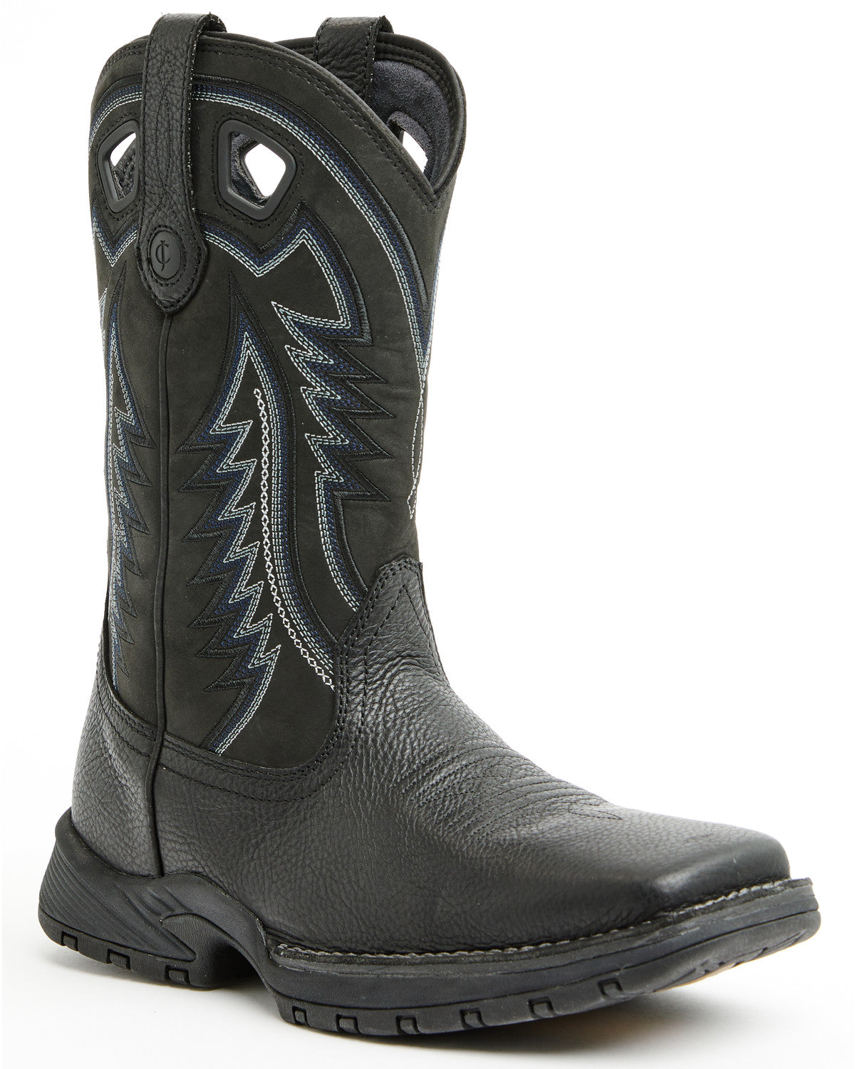 Men's Apex Lite Performance Western Boots - Broad Square To Black