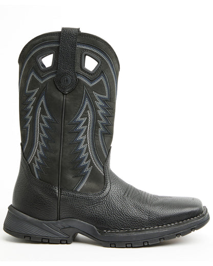 Men's Apex Lite Performance Western Boots - Broad Square To Black