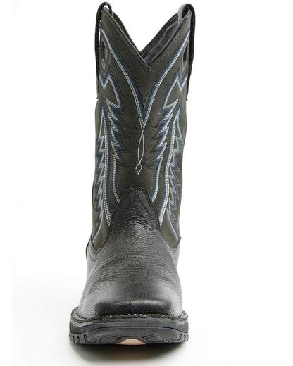 Men's Apex Lite Performance Western Boots - Broad Square To Black