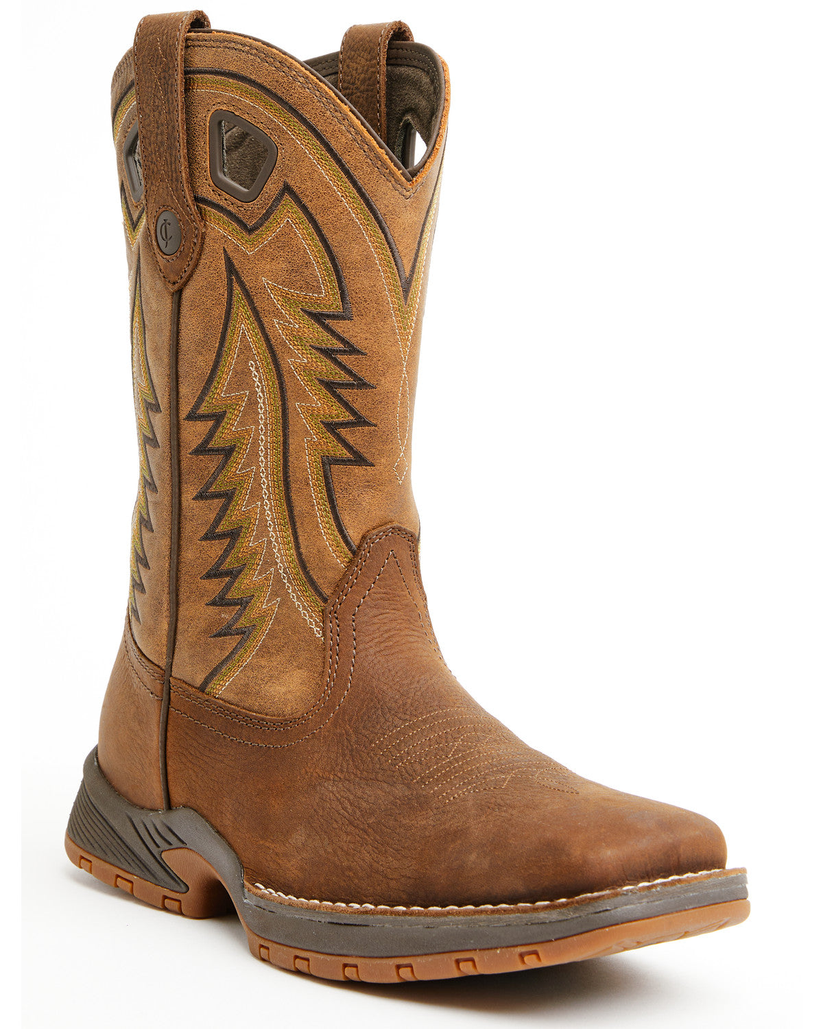Men's Apex Lite Performance Western Boots - Broad Square To Brown