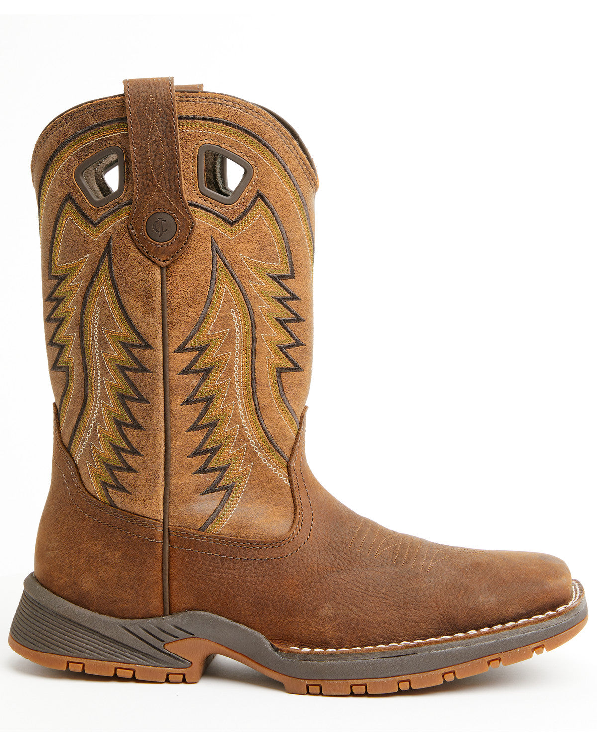 Men's Apex Lite Performance Western Boots - Broad Square To Brown