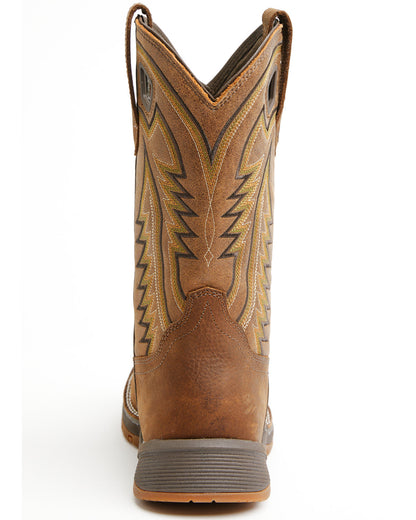 Men's Apex Lite Performance Western Boots - Broad Square To Brown
